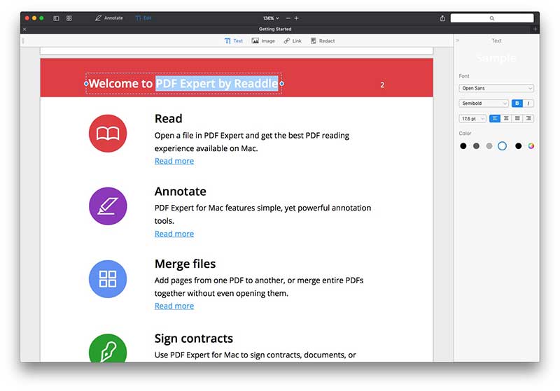 pdf reader for mac studying